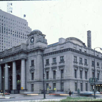 C&NW Madison Street Station Chicago