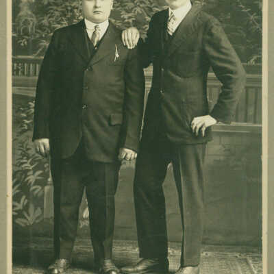 Unidentified young men