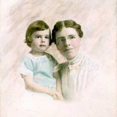 Don Fiester and his mother