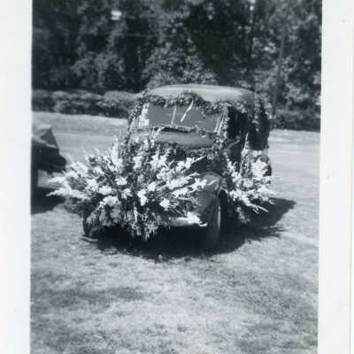 Decorated automobile
