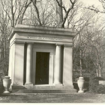 John R. Thompson mausoleum