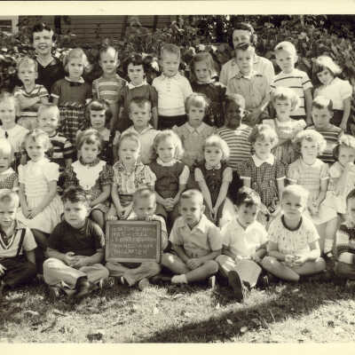 Junior Kindergarten Gorton School 1955-1956