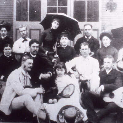 C.B. Farwell and friends