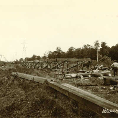 Trestle north of Skokie junction