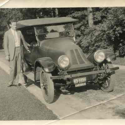Farwell Winston with Car