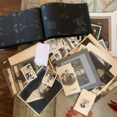 "Organizing old photographs"
