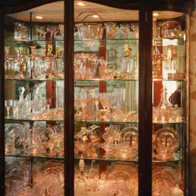 Glass cabinet
