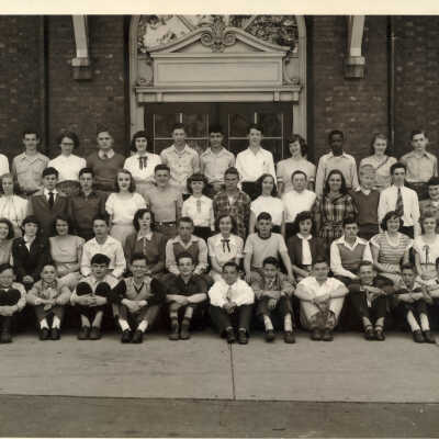 Gorton School 8th grade class of 1947-48