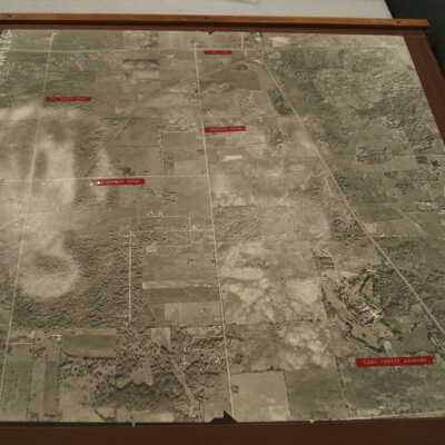 aerial photograph of Lake Forest