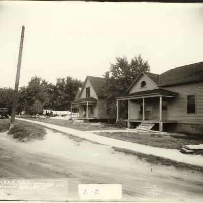 Looking north from 215 McKinley Road