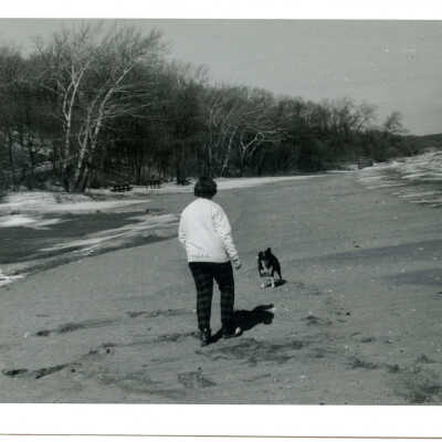 Lake Michigan beach