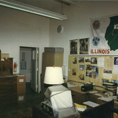 Historical Society room at Gorton