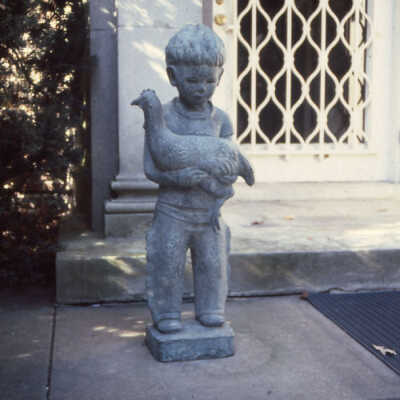 Boy with Chicken