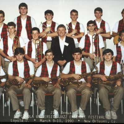 Lake Forest High School Band Jazz Ensemble 1990
