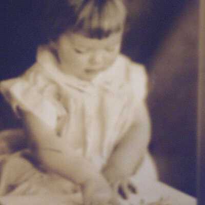 Young girl with picture book
