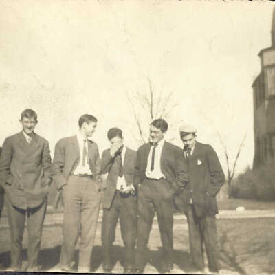 Lake Forest Academy photograph album 1905-1908