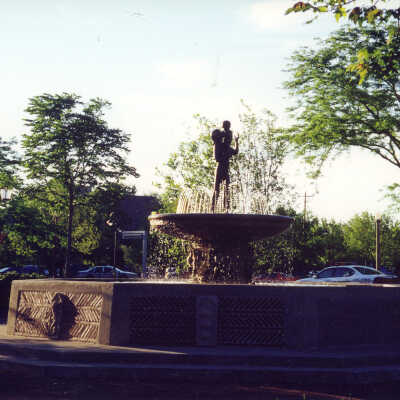 Market Square fountain