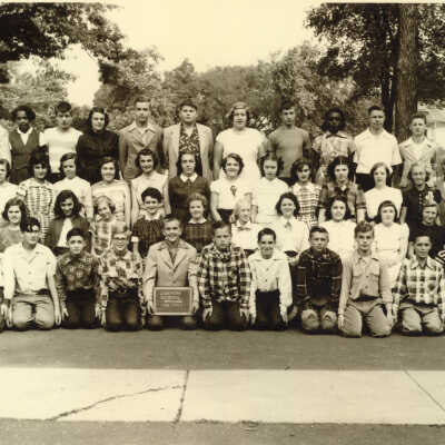 Gorton School Class of 1952, Combined 8th grades.