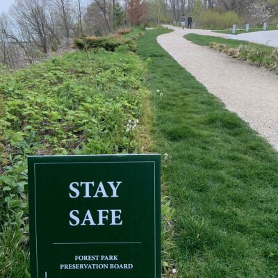 "Stay safe"