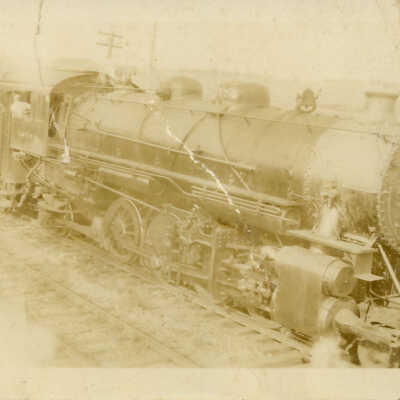 Stanley Wells Collection of Donnelly's Trains at his farm