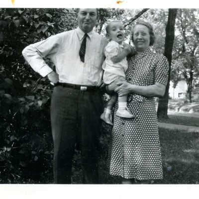 Frank and Dorothea Swanton with David O'Neill