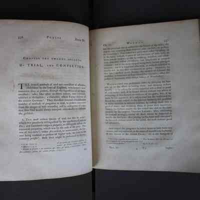 Chapter XXVII: Detailed description of trial proceedings and conviction process.