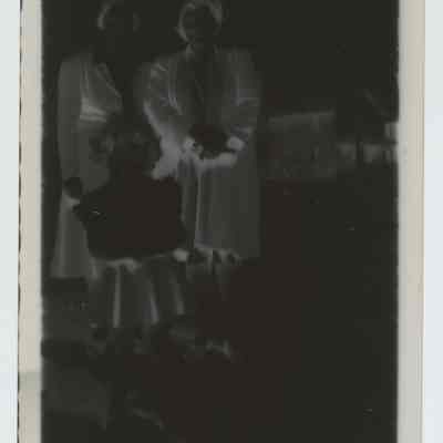 Harriet Whetstone next to Elenore Kress, with Patricia in front