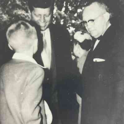 Paul Moore and Senator Kennedy