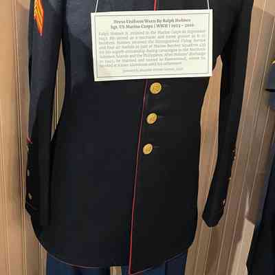 Marine Dress Blues Uniform