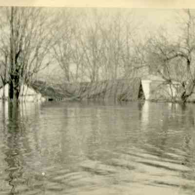 Geren House in 1937 Flood