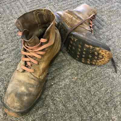 WWI Hobnail Trench Boots