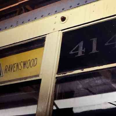 Ravenswood Train Sign