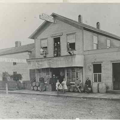 W.G. Watts Store and J. Rudman Undertaker