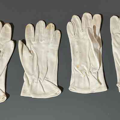 White gloves