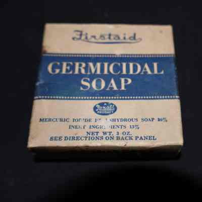 Box - germicidal soap