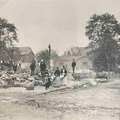 Episcopal Church Fire 1900