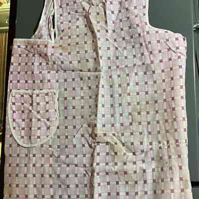 Pink apron