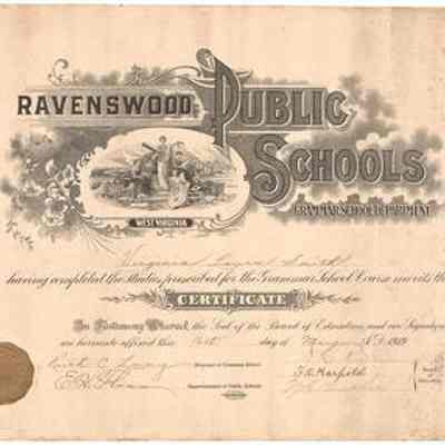 Virginia Smith Ravenswood Public Schools - Grammar School Certificate