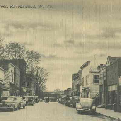 Washington Street -- Shopping District 1950's