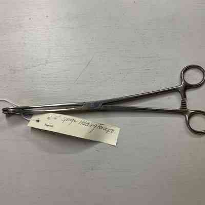 10" Sponge Holding Forceps