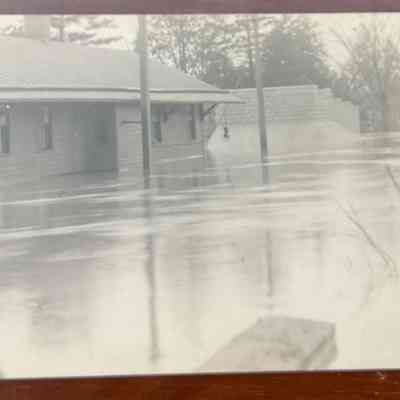 1913 Flood - Depot and Orbin's Restaurant