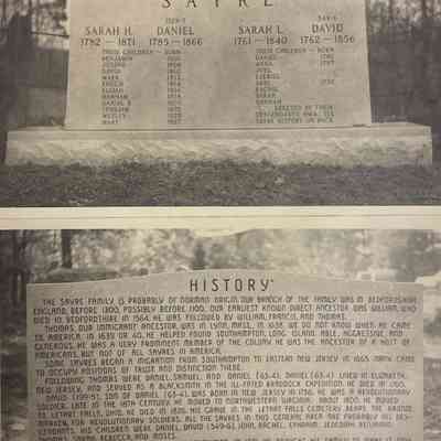Sayre Grave Memorial