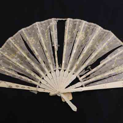 Wedding Fan of Mary Thomas Fowler