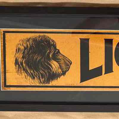 Lion Buggies Sign