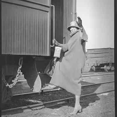 Daisy Malone with camera