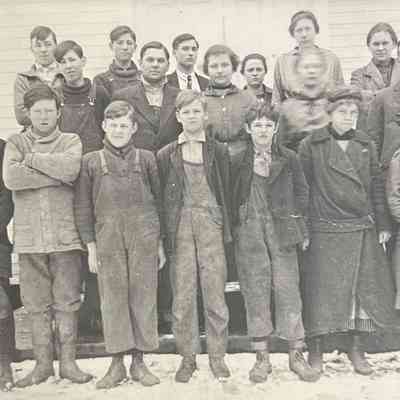 1887 School Class, 1890s