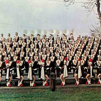 1975 RHS Marching Band Postcard