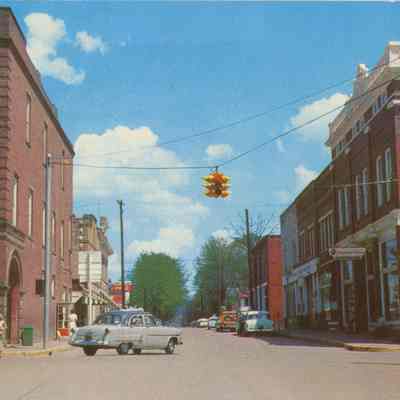 Walnut Street, Ravenswood, WV -- Shopping District (Looking Eastward)