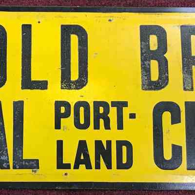 Portland Cement Sign
