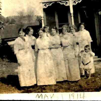 Family at P D Williams Home